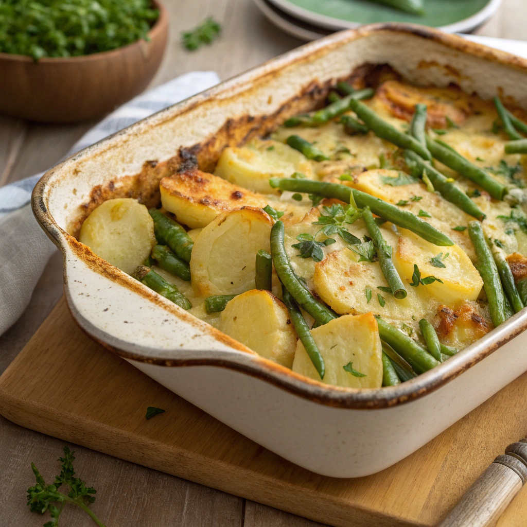 Green Bean and Potato Casserole
