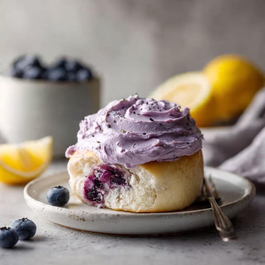 Lemon Blueberry Rolls