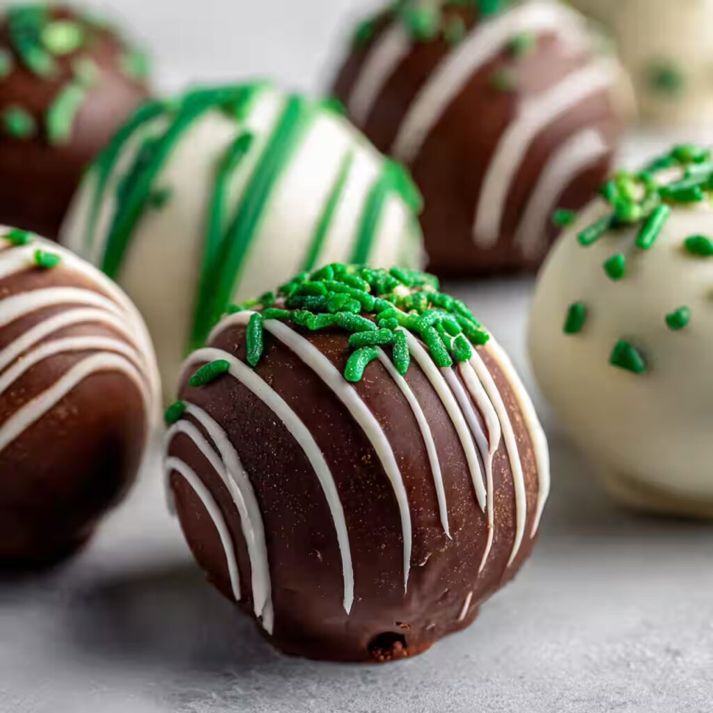 Mint Chocolate Truffles