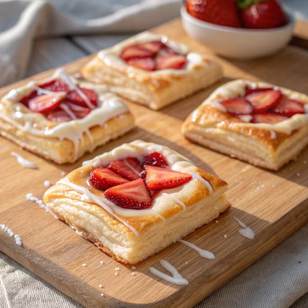 Strawberry Danish