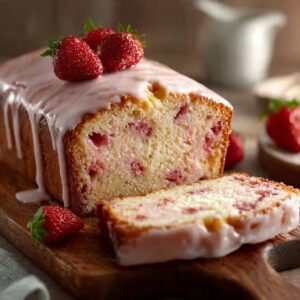 Strawberry Pound Cake