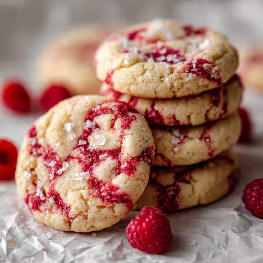 Lemon Raspberry Cookies