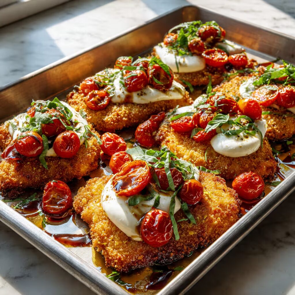 Parmesan-Basil Chicken Cutlets