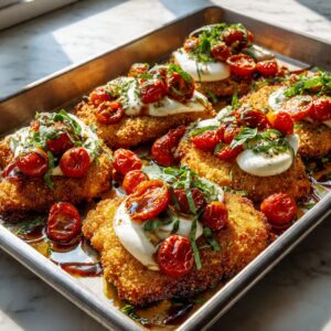Parmesan-Basil Chicken Cutlets