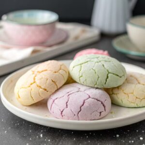 Springtime Crinkle Cookies