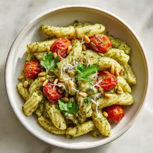 VEGAN PESTO CAVATAPPI